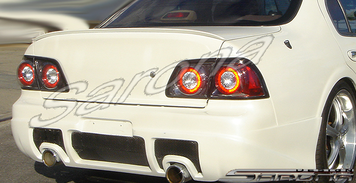 Custom Nissan Maxima Trunk Wing  Sedan (1995 - 1999) - $129.00 (Manufacturer Sarona, Part #NS-030-TW)